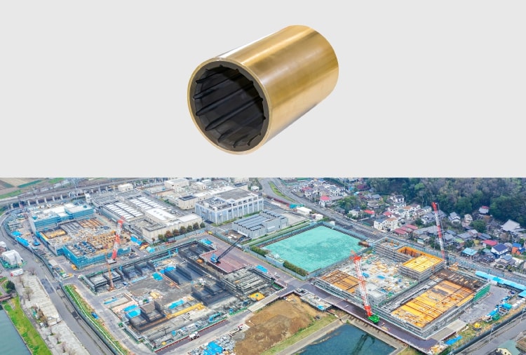 ポンプ用軸受 MR-Bearing | 株式会社ミカサ 工業用品 MIKASA｜水潤滑